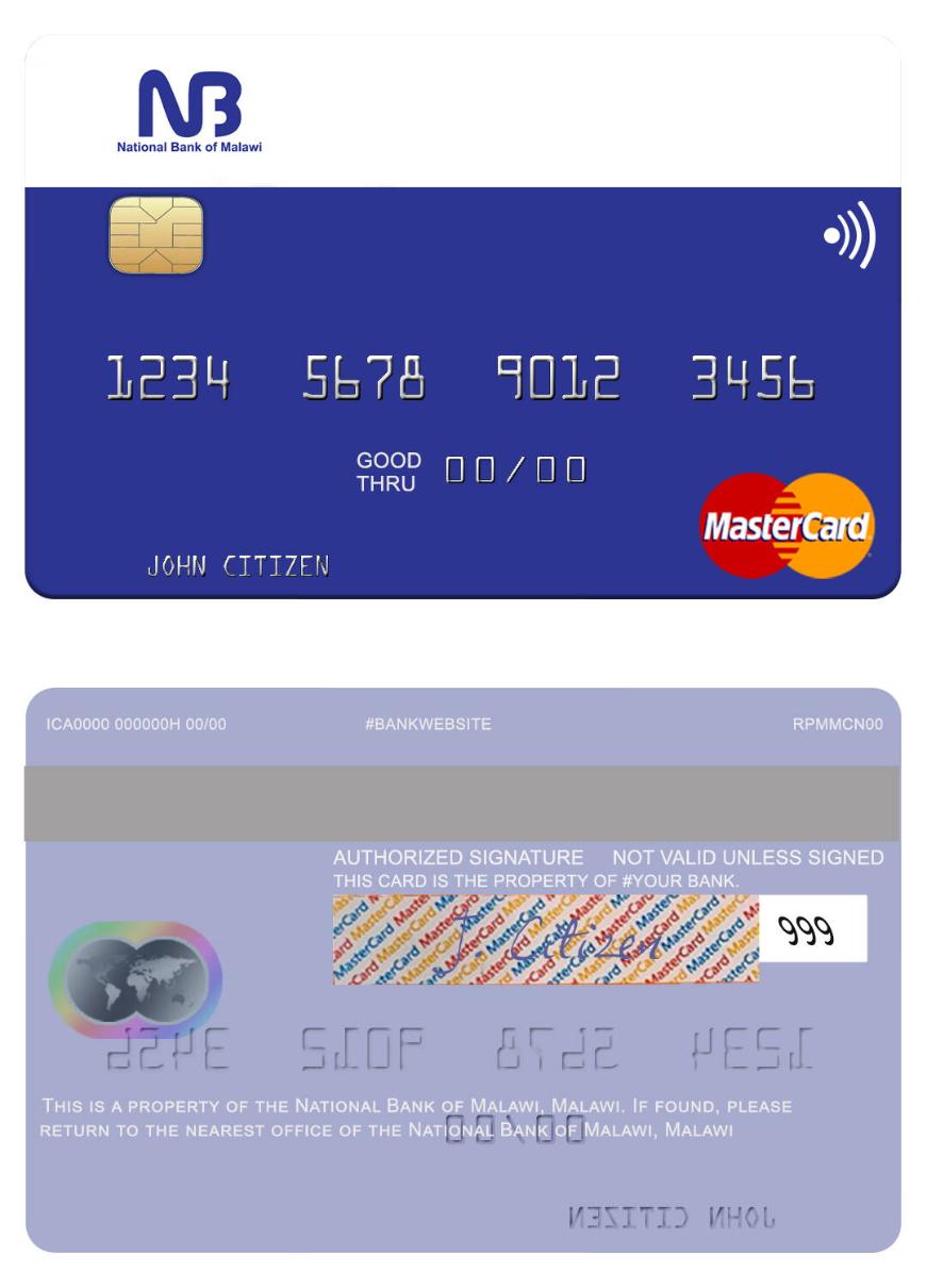Malawi National Bank of Malawi mastercard